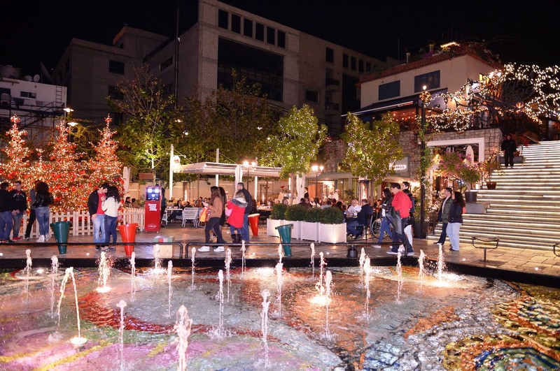 Christmas Decorations at The Village Dbayeh